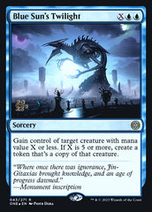 Crepúsculo do Sol Azul / Blue Sun's Twilight - Magic: The Gathering - MoxLand