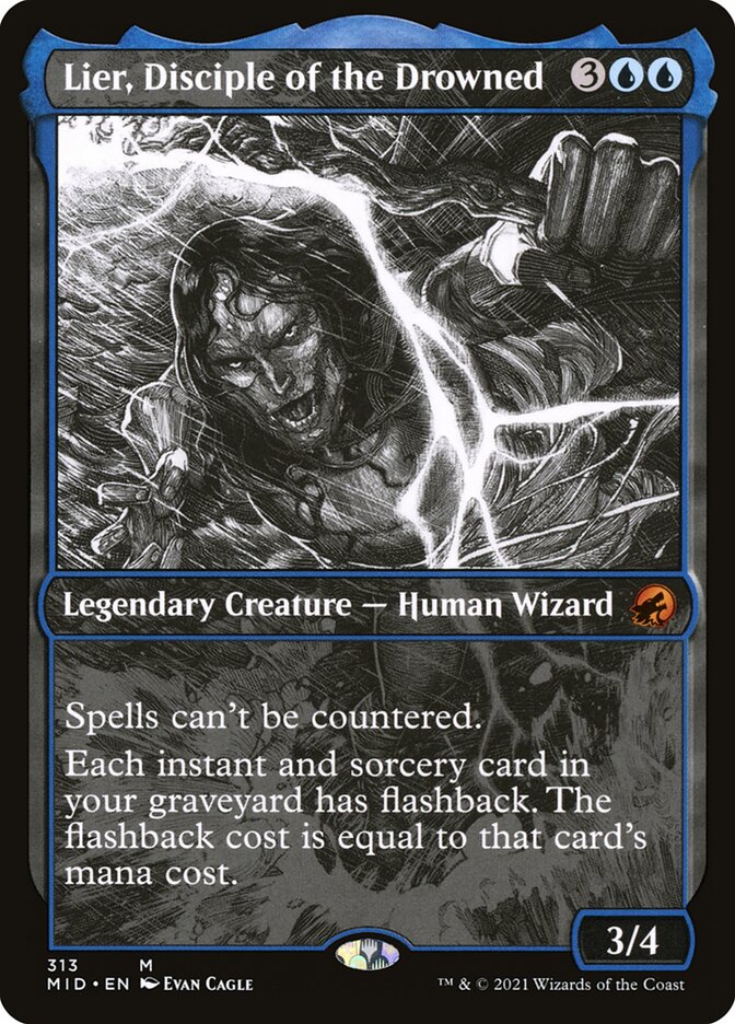 Lier, Discípulo dos Afogados / Lier, Disciple of the Drowned - Magic: The Gathering - MoxLand