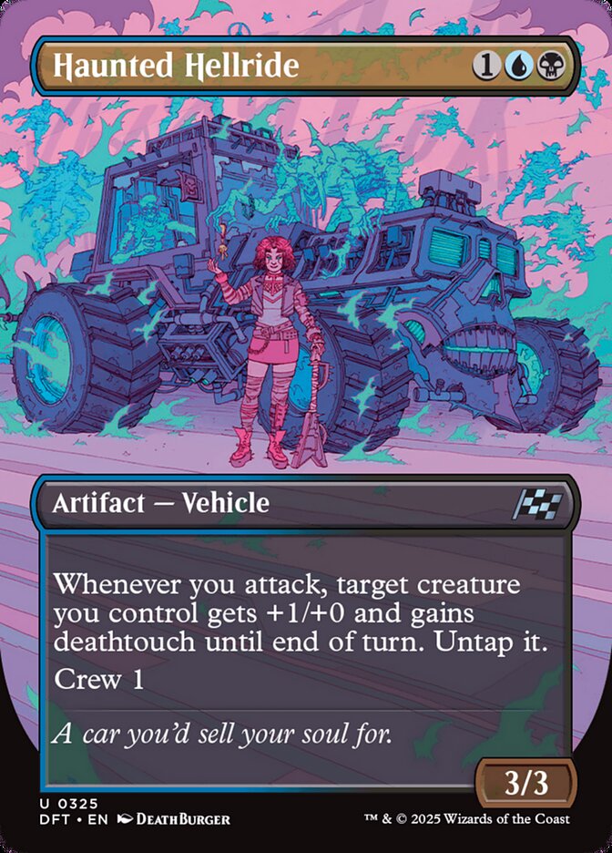 Trator Infernal Assombrado / Haunted Hellride - Magic: The Gathering - MoxLand