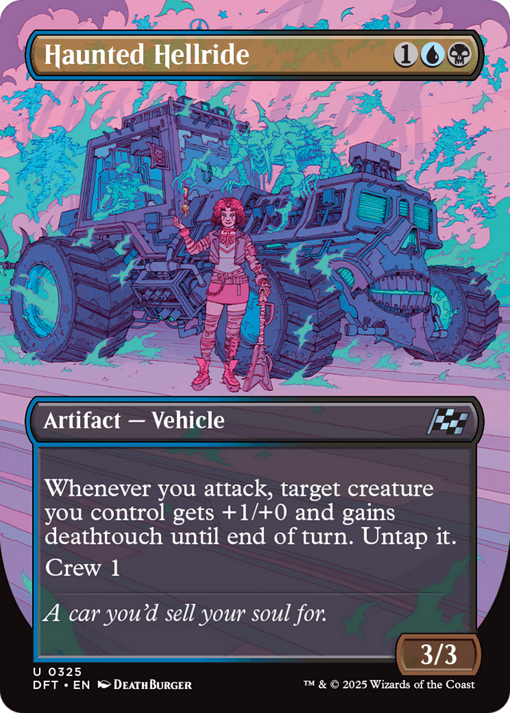 Trator Infernal Assombrado / Haunted Hellride - Magic: The Gathering - MoxLand