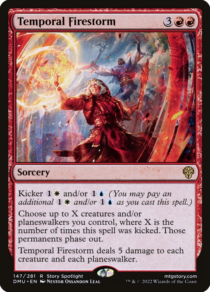 Tempestade de Fogo Temporal / Temporal Firestorm - Magic: The Gathering - MoxLand