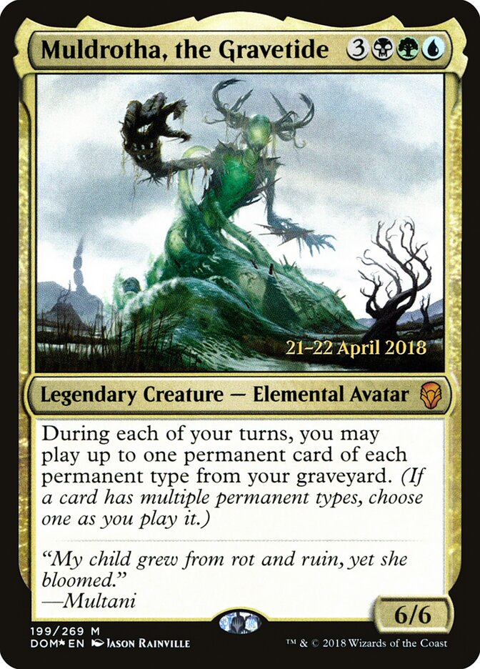 Muldrotha, a Maré Tumular / Muldrotha, the Gravetide - Magic: The Gathering - MoxLand
