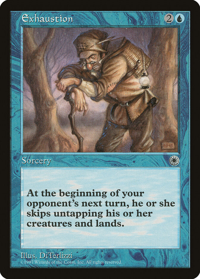 Exaustão / Exhaustion - Magic: The Gathering - MoxLand