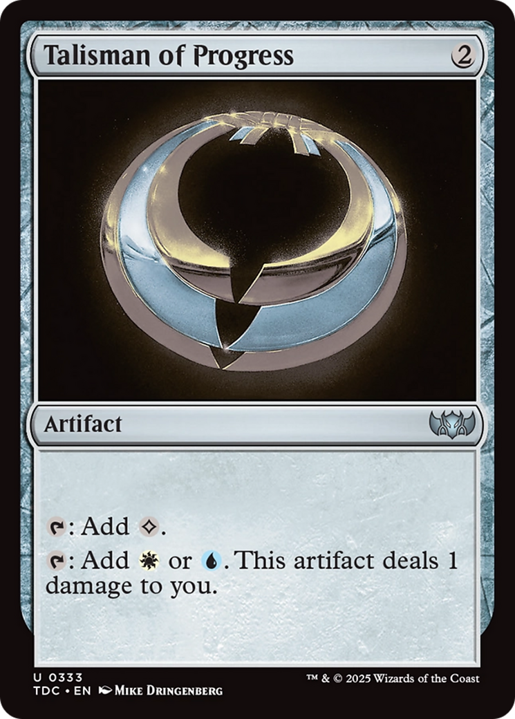 Talismã do Progresso / Talisman of Progress - Magic: The Gathering - MoxLand