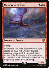 Dragão Avérneo Manaforme / Manaform Hellkite - Magic: The Gathering - MoxLand