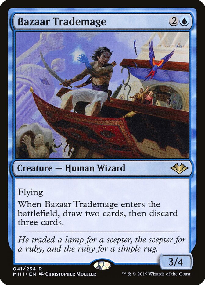 Magimercante do Bazar / Bazaar Trademage - Magic: The Gathering - MoxLand