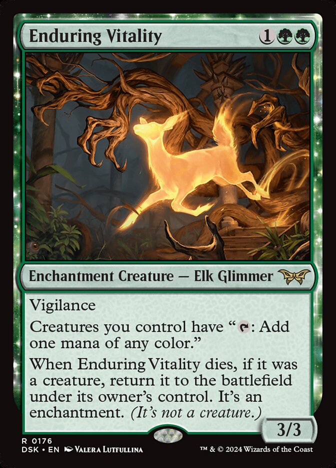 Vitalidade Perene / Enduring Vitality - Magic: The Gathering - MoxLand