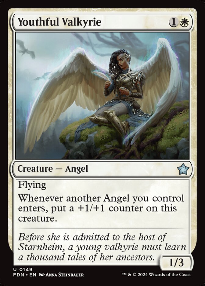 Valquíria Jovem / Youthful Valkyrie - Magic: The Gathering - MoxLand