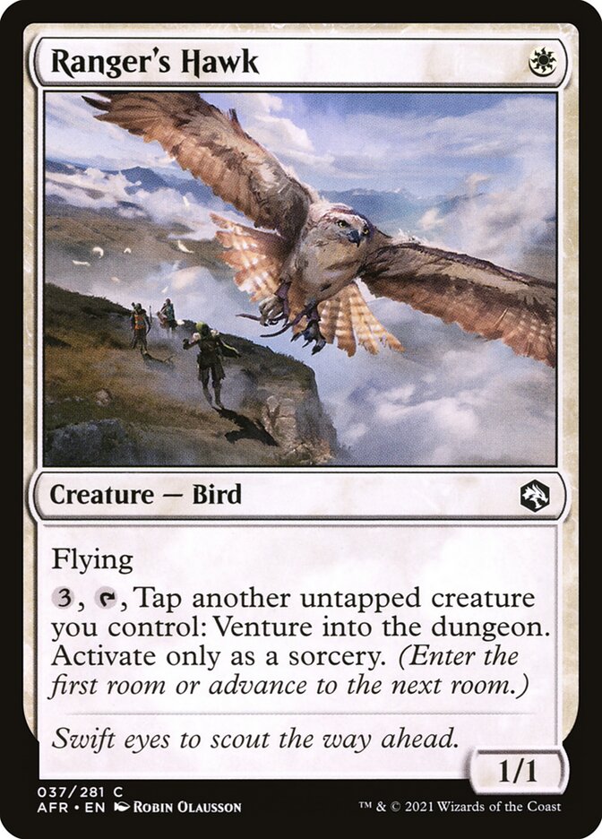 Falcão do Guardião / Ranger's Hawk - Magic: The Gathering - MoxLand