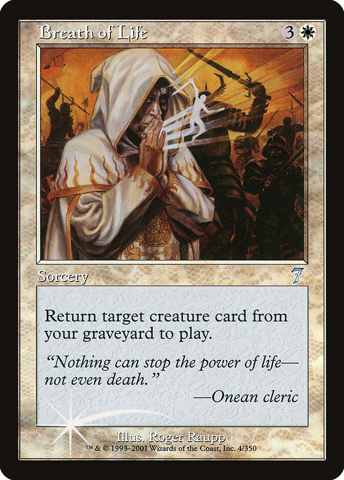 Sopro de Vida / Breath of Life - Magic: The Gathering - MoxLand