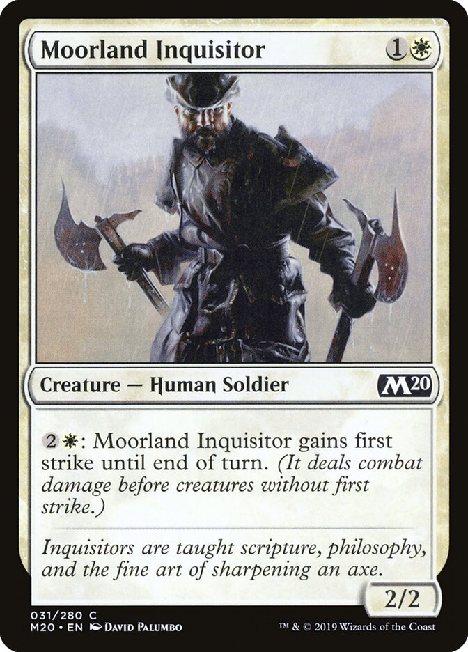 Inquisidor do Pântano / Moorland Inquisitor - Magic: The Gathering - MoxLand