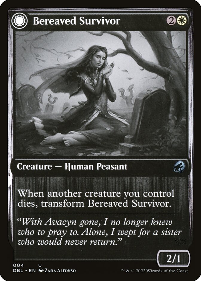 Sobrevivente Enlutada / Bereaved Survivor - Magic: The Gathering - MoxLand