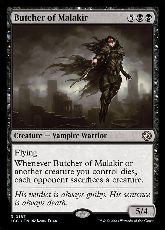 Carniceiro de Malakir / Butcher of Malakir - Magic: The Gathering - MoxLand