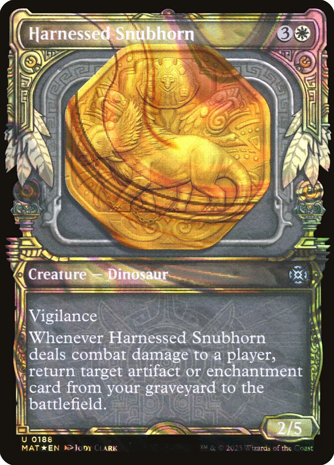 Nodocórneo de Arnês / Harnessed Snubhorn - Magic: The Gathering - MoxLand