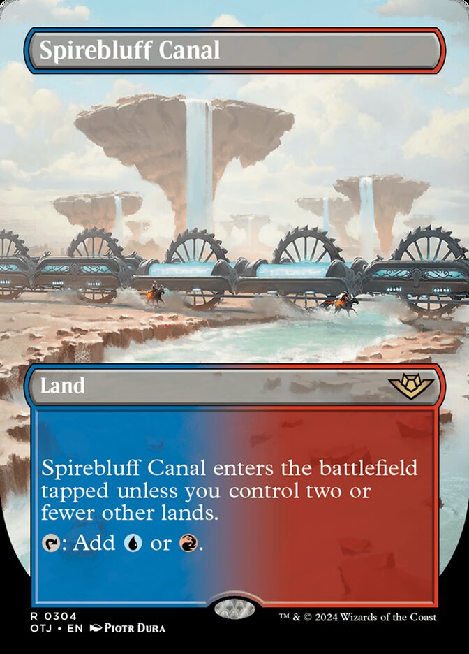 Canal dos Espigões / Spirebluff Canal - Magic: The Gathering - MoxLand