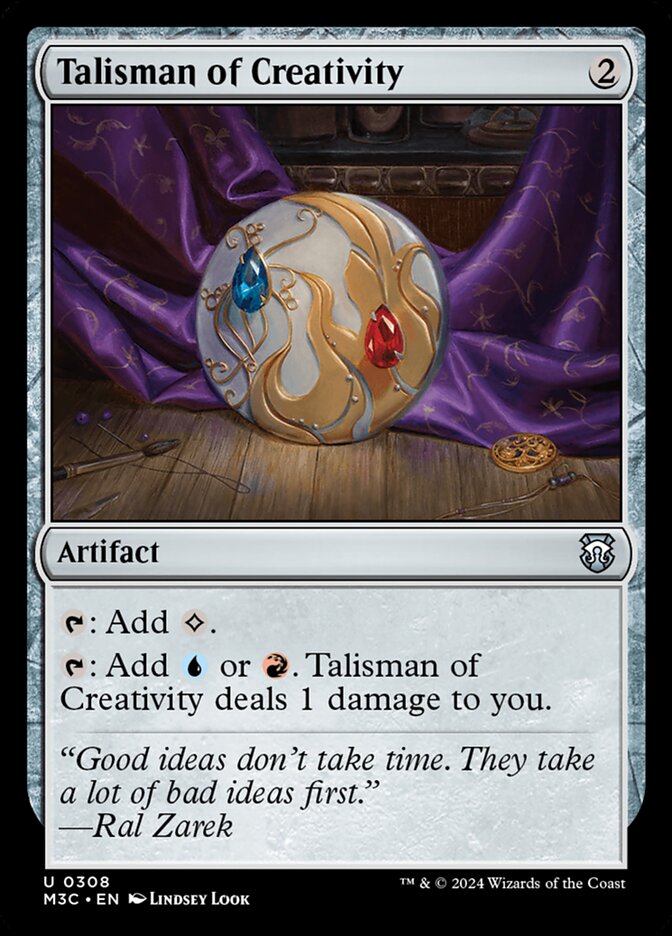 Talismã da Criatividade / Talisman of Creativity - Magic: The Gathering - MoxLand