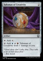 Talismã da Criatividade / Talisman of Creativity - Magic: The Gathering - MoxLand