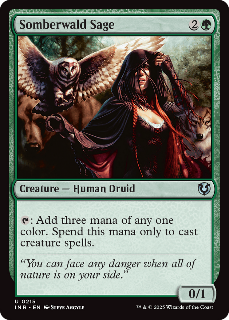 Sábia de Somberwald / Somberwald Sage - Magic: The Gathering - MoxLand