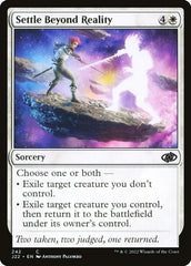 Resolver Além da Realidade / Settle Beyond Reality - Magic: The Gathering - MoxLand
