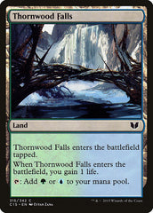 Cachoeira dos Espinhos / Thornwood Falls - Magic: The Gathering - MoxLand