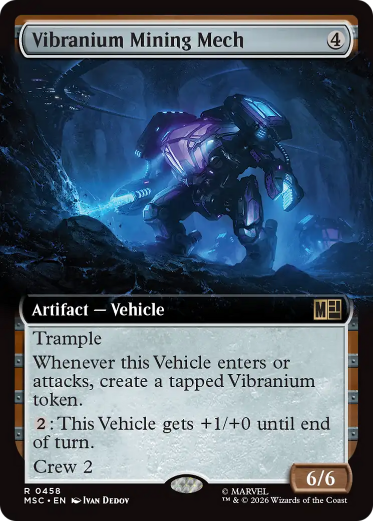 Vibranium Mining Mech - Magic: The Gathering - MoxLand