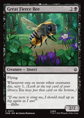 Great Fierce Bee