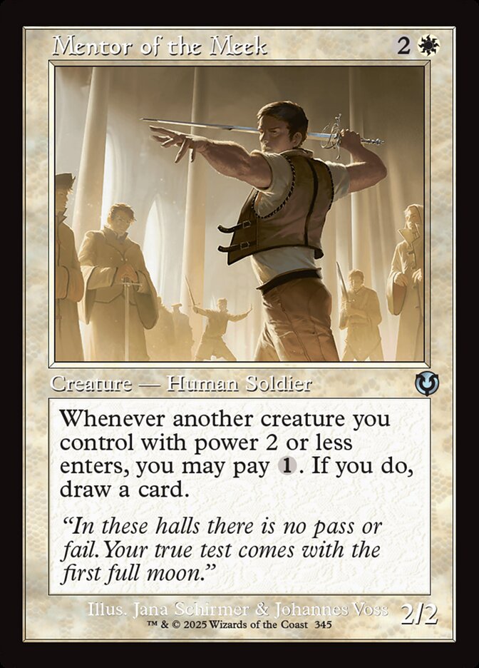 Mentor dos Humildes / Mentor of the Meek - Magic: The Gathering - MoxLand