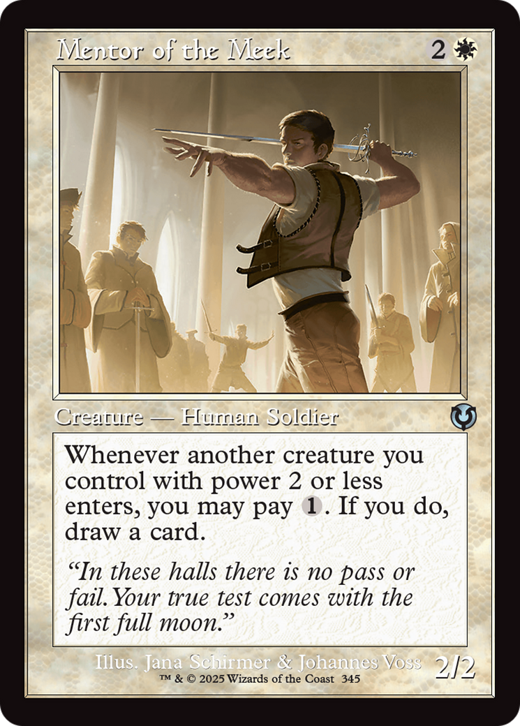 Mentor dos Humildes / Mentor of the Meek - Magic: The Gathering - MoxLand
