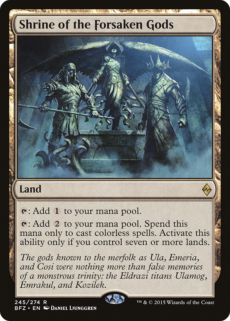 Santuário dos Deuses Esquecidos / Shrine of the Forsaken Gods - Magic: The Gathering - MoxLand