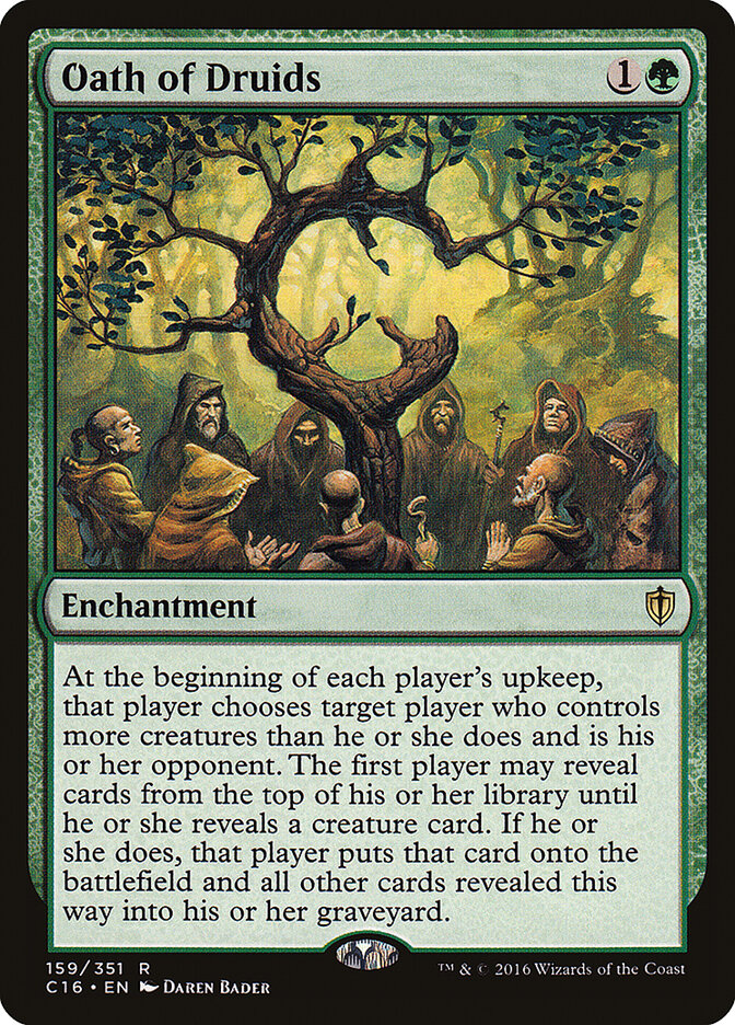 Juramento dos Druidas / Oath of Druids - Magic: The Gathering - MoxLand