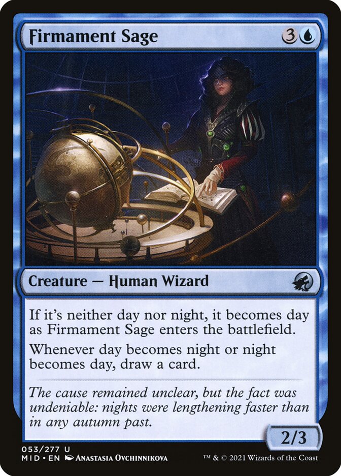 Sábia do Firmamento / Firmament Sage - Magic: The Gathering - MoxLand