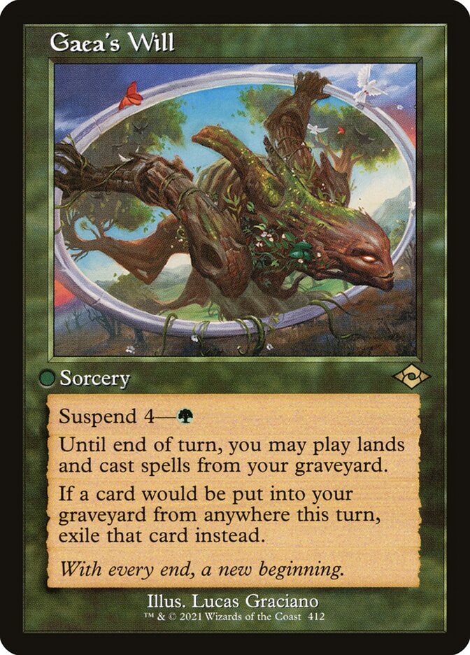 Determinação de Gaia / Gaea's Will - Magic: The Gathering - MoxLand