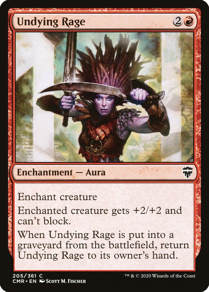 Fúria Imortal / Undying Rage - Magic: The Gathering - MoxLand