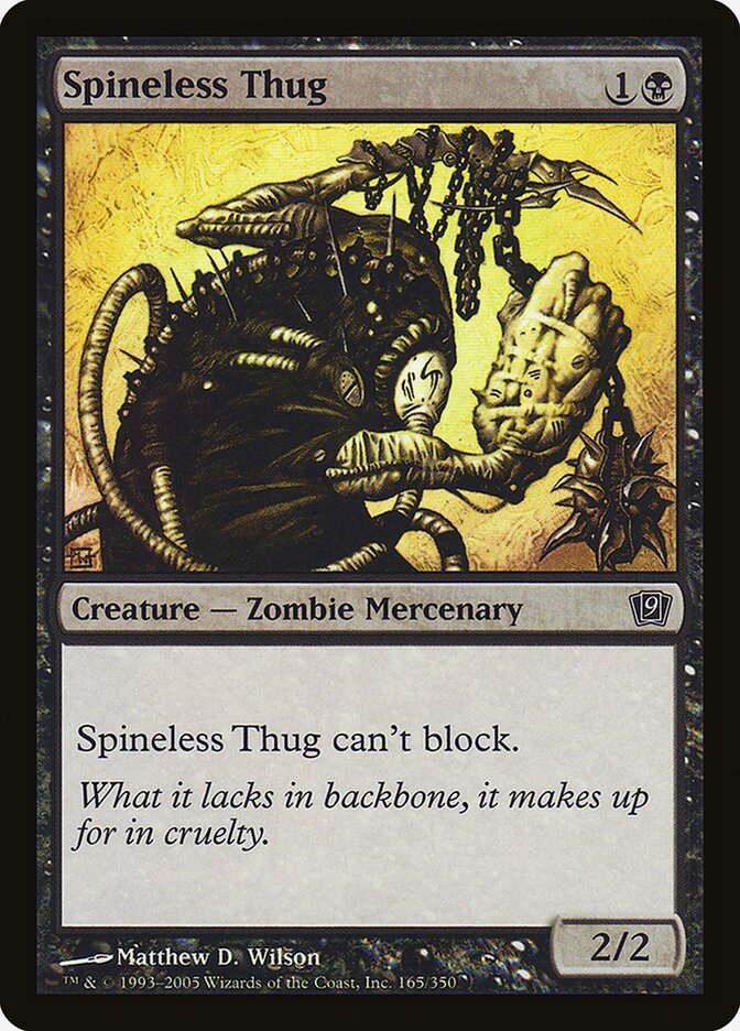 Rufia Vacilante / Spineless Thug - Magic: The Gathering - MoxLand