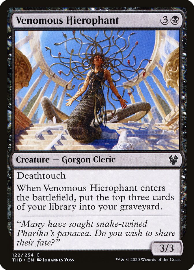 Hierofante Venenosa / Venomous Hierophant - Magic: The Gathering - MoxLand