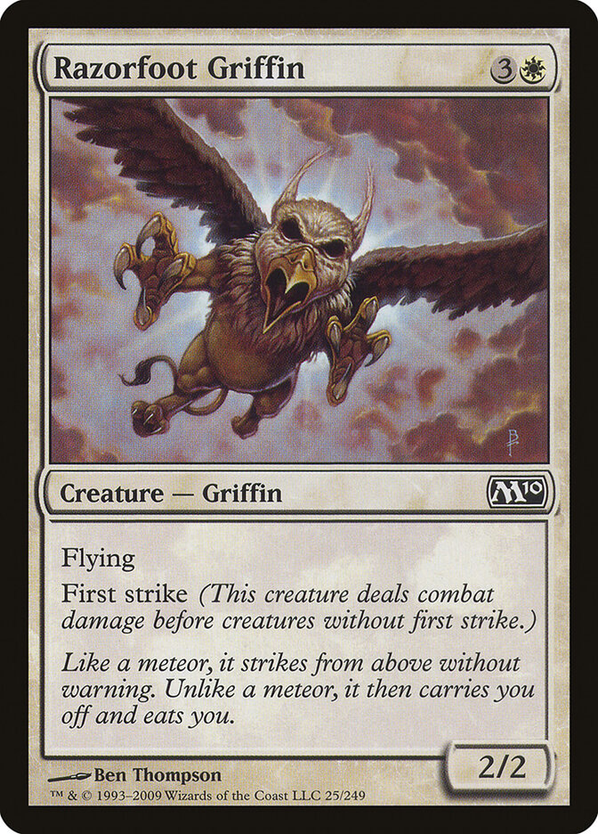 Grifo Garra-de-Navalha / Razorfoot Griffin - Magic: The Gathering - MoxLand