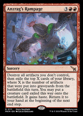 Fúria de Anzrag / Anzrag's Rampage - Magic: The Gathering - MoxLand