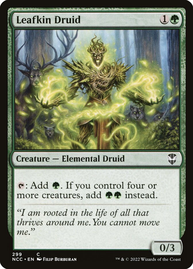 Druida Fóleo / Leafkin Druid - Magic: The Gathering - MoxLand