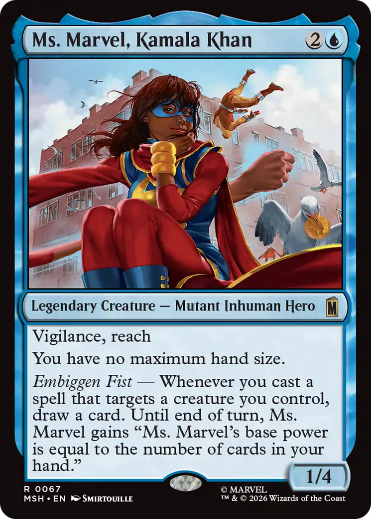 Ms. Marvel, Kamala Khan - Magic: The Gathering - MoxLand