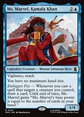 Ms. Marvel, Kamala Khan - Magic: The Gathering - MoxLand