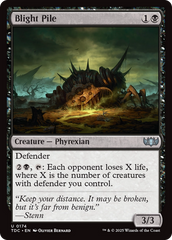 Pilha de Praga / Blight Pile - Magic: The Gathering - MoxLand