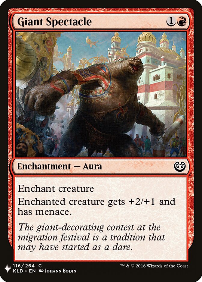 Espetáculo de Gigantes / Giant Spectacle - Magic: The Gathering - MoxLand