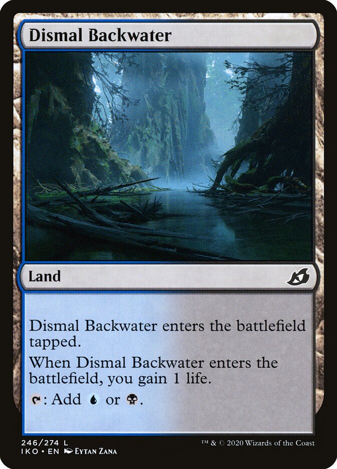 Remanso Funesto / Dismal Backwater - Magic: The Gathering - MoxLand