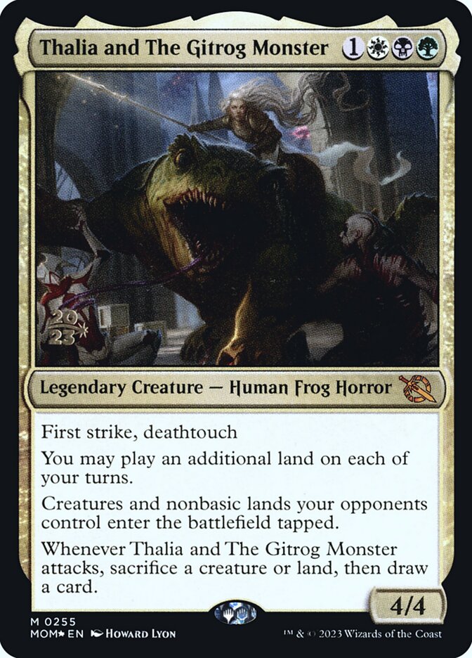 Thalia e O Monstro Gitrog / Thalia and The Gitrog Monster - Magic: The Gathering - MoxLand