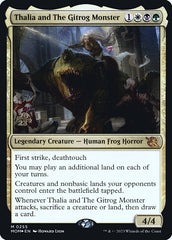 Thalia e O Monstro Gitrog / Thalia and The Gitrog Monster - Magic: The Gathering - MoxLand