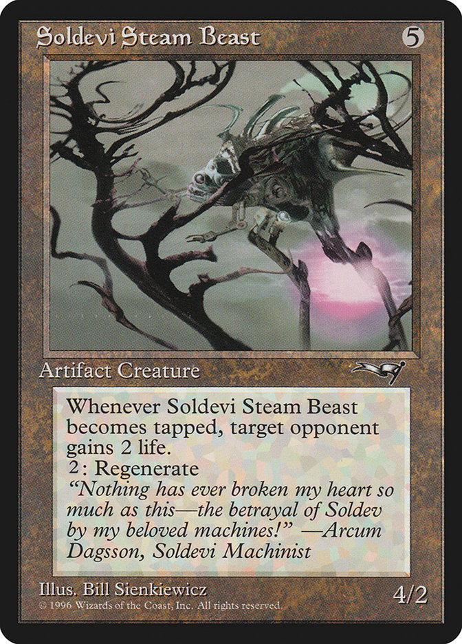 Besta a Vapor Soldeviana / Soldevi Steam Beast - Magic: The Gathering - MoxLand