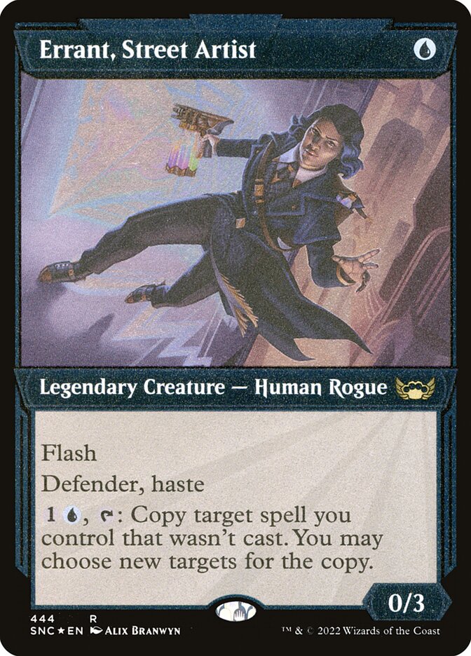 Vagante, Artista de Rua / Errant, Street Artist - Magic: The Gathering - MoxLand