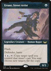 Vagante, Artista de Rua / Errant, Street Artist - Magic: The Gathering - MoxLand