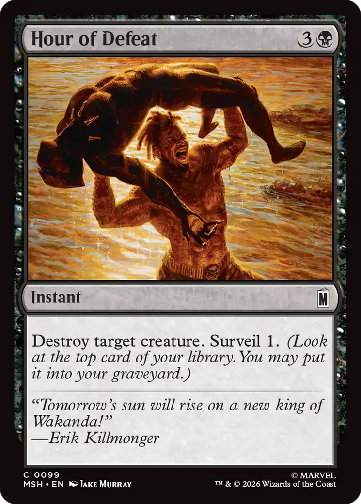 Hour of Defeat - Magic: The Gathering - MoxLand