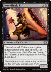 Elfo do Escudo de Ferro / Iron-Shield Elf - Magic: The Gathering - MoxLand